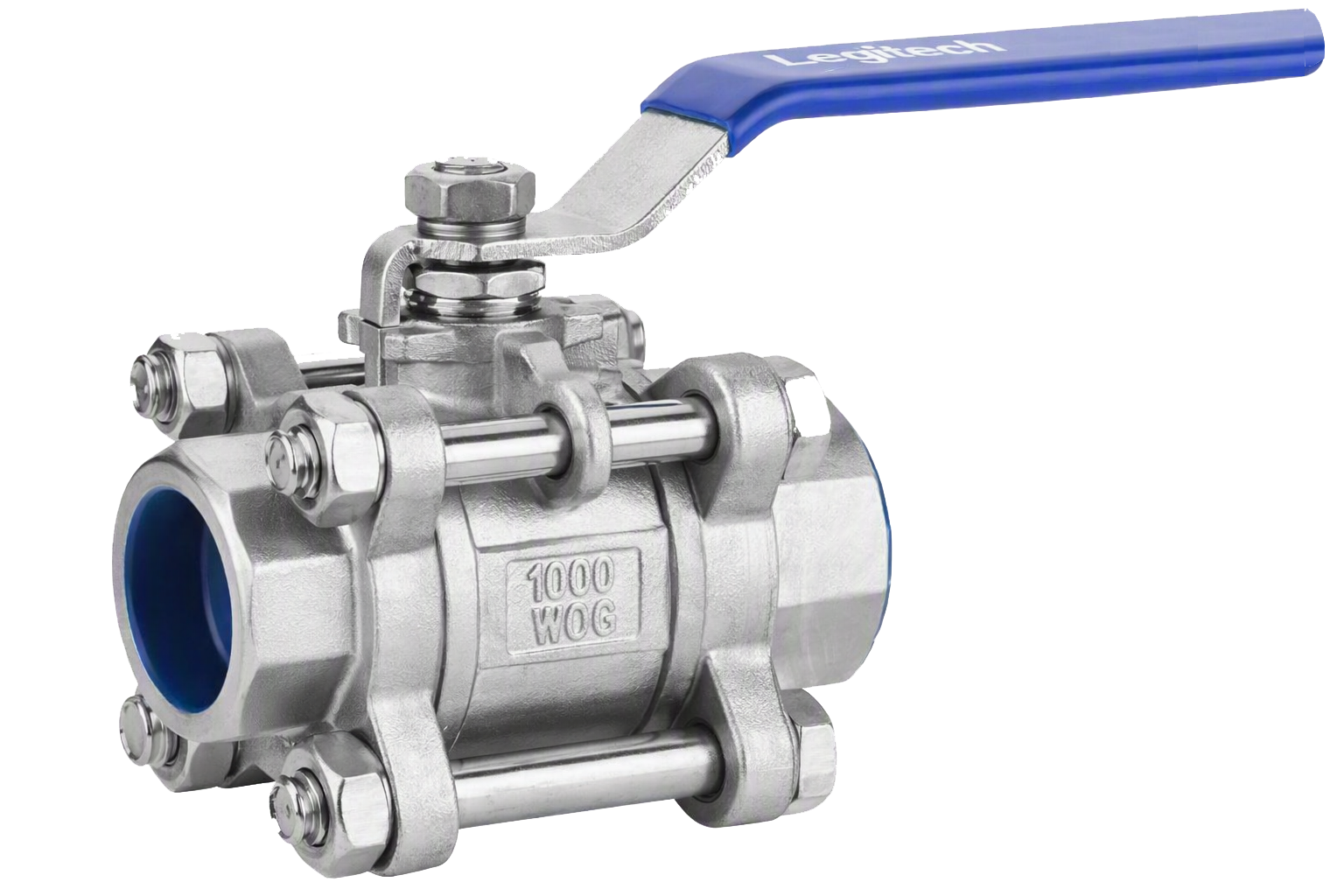 Robinet inox 3 pièces 1000 WOG